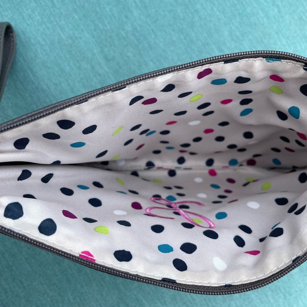 Thirty One Zipper Pouch Ruby Mini With Wristlet B… - image 4